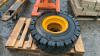 Forklift wheel & tyre (23 x 9 - 10) - 2