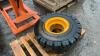 Forklift wheel & tyre (23 x 9 - 10) - 3