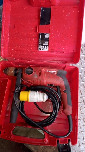 HILTI UD30 110v drill c/w case