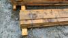 13 x wood lengths (12ft x 6'' x 1'') - 2