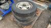 3 x FORD TRANSIT wheels - 2