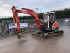 2006 KUBOTA KX161-3 rubber tracked excavator (5088)(s/n Z078582) with bucket, blade & piped (All hour and odometer readings are unverified and unwarranted)