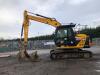 2014 JCB JS130LC steel tracked excavator (s/n 2134437) with 3 buckets, piped & Q/hitch (All hour and odometer readings are unverified and unwarranted) - 2