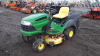 JOHN DEERE X130R petrol ride on mower c/w collector - 2