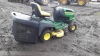 JOHN DEERE X130R petrol ride on mower c/w collector - 5