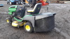 JOHN DEERE X130R petrol ride on mower c/w collector - 6