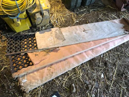 3 x cast iron grate/gully covers