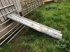 10' galvanised field gate with 3 x gate posts - 3