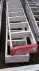 2 x aluminium step ladders - 2