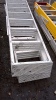 2 x aluminium step ladders - 2