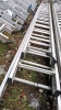 Aluminium triple extension ladder - 2