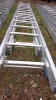 Aluminium double extension ladder - 2