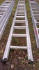 Aluminium double extension ladder - 3