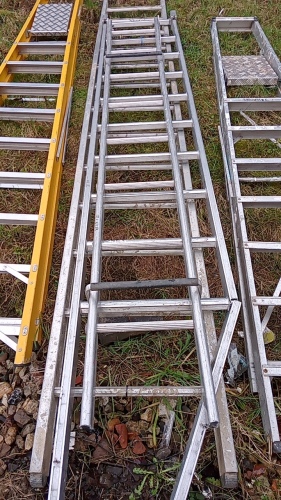 3 x assorted ladders