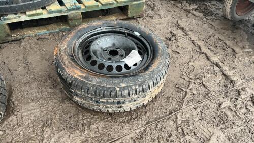 VAUXHALL CORSA spare wheel & tyre (185/65 R15)