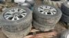 4 x FORD RANGER alloys wheels & CONTINENTAL tyres (265/60R18)