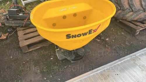 SNOW EX mounted spreader c/w mounting brackets & wiring etc