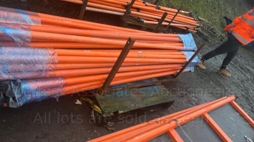 Pallet of HYLITE GRP tower scaffold horizontal poles (long) (2.4m tower)