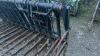 MASON 10ft hydraulic push off silage fork, pin & cone headstock - 3