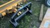 HIRSTLE 1.8m snow plough c/w hydraulic lift ram to suit Land Rover Defender etc (unused) - 3