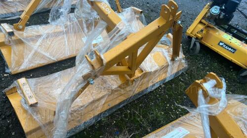 HIRSTLE 1.8m tractor rear mounted snow plough (unused)