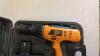 JCB cordless drill c/w case - 2