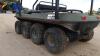 ARGO CONQUEST 8 x 8 petrol driven amphibious vehicle c/w front winch (s/n CB17536) (All hour and odometer readings are unverified and unwarranted) - 17