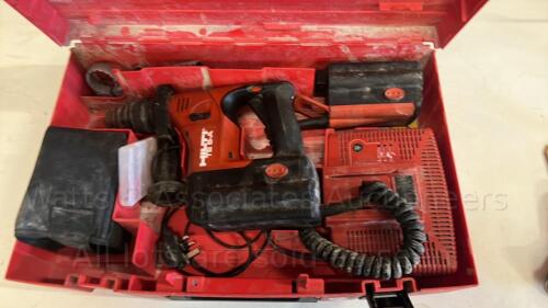 HILTI TE6-A 36v drill c/w case