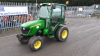 2008 JOHN DEERE 2520 Hydro 4wd tractor, 3 point links, pto, full cab (NK58 GVD)