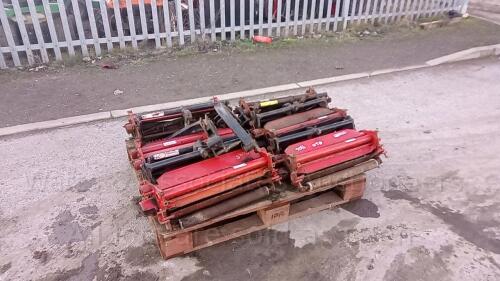 Pallet of 6 x TORO fairway cutting units