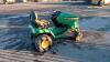 2009 JOHN DEERE X300 petrol lawn tractor - 3