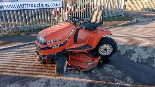 KUBOTA G1900 HST 4wd diesel mower c/w 48'' cutting deck (s/n 11528)