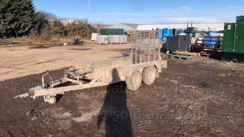 INDESPENSION 2.7t twin axle plant trailer (A673296)