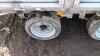 INDESPENSION 3.5t twin axle dropside trailer c/w aluminium ramps (s/n 109602) - 14