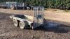 INDESPENSION 2.7t twin axle plant trailer (A673296) - 7