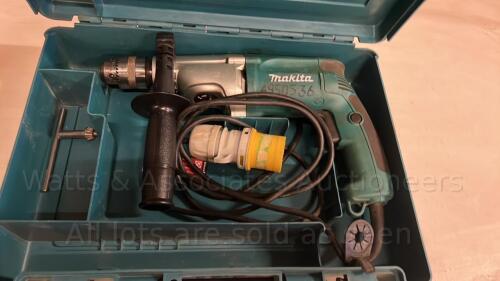 MAKITA HP2050 110v drill c/w case