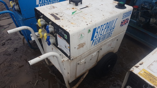 STEPHILL 6kva diesel driven generator