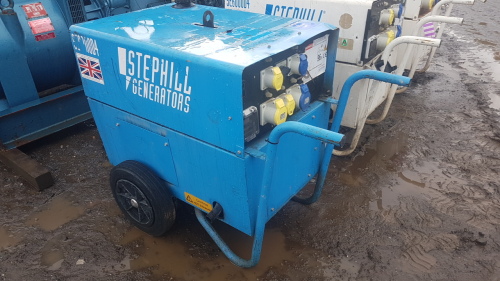 STEPHILL 6kva diesel driven generator