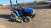 2012 NEW HOLLAND TC24D 4wd hydrostatic compact tractor c/w 4' mid mount deck, 3-point linkage & PTO (FX12 EZM)(V5 in office) - 5