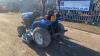 2012 NEW HOLLAND TC24D 4wd hydrostatic compact tractor c/w 4' mid mount deck, 3-point linkage & PTO (FX12 EZM)(V5 in office) - 9