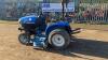 2012 NEW HOLLAND TC24D 4wd hydrostatic compact tractor c/w 4' mid mount deck, 3-point linkage & PTO (FX12 EZM)(V5 in office) - 10