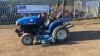 2012 NEW HOLLAND TC24D 4wd hydrostatic compact tractor c/w 4' mid mount deck, 3-point linkage & PTO (FX12 EZM)(V5 in office) - 11