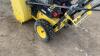 KARCHER STH 5.56 petrol snow blower (s/n 018864) - 9