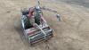 NIBBI MAK16 diesel rotavator c/w BLEC power harrow box - 4