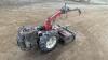 NIBBI MAK16 diesel rotavator c/w BLEC power harrow box - 6