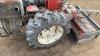 NIBBI MAK16 diesel rotavator c/w BLEC power harrow box - 10