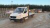 2008 MERCEDES-BENZ SPRINTER 311 lwb 6-speed manual flat bed pickup (FX08 WDV)(MoT 23rd September 2023)(All hour and odometer readings are unverified and unwarranted)