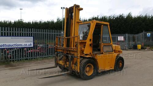 CLIMAX 5t diesel driven forklift with duplex mast (XTO 813J)