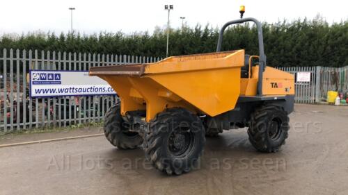 2014 TEREX TA6 6t straight skip dumper (s/n EE1PH5051)