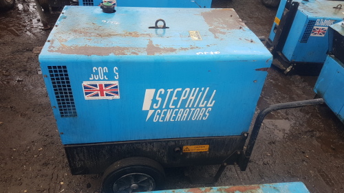 STEPHILL SSD6000 6kva diesel driven generator